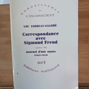 Correspondance Freud/Andreas-Salomé, 1912-1936
