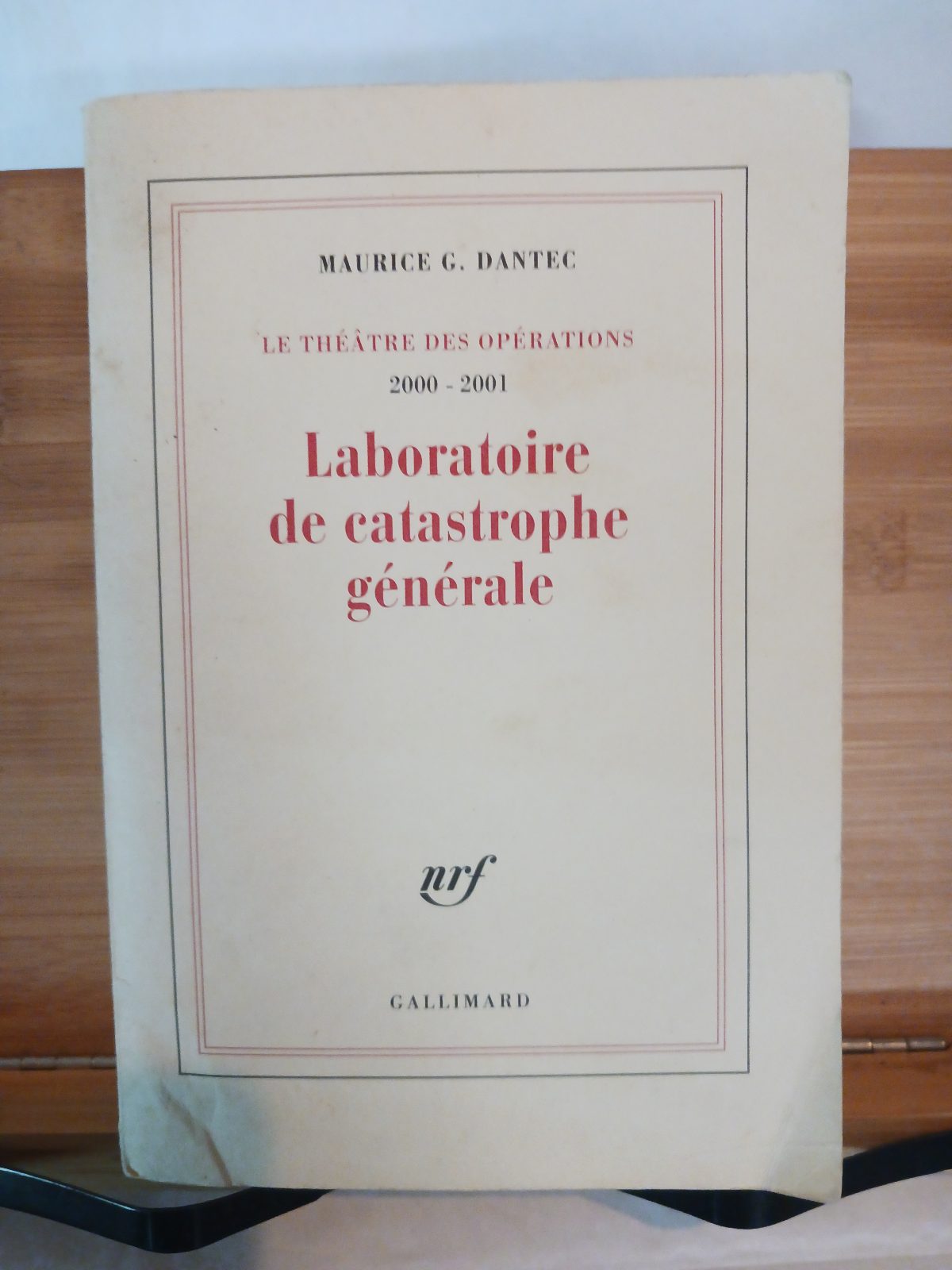 Laboratoire de catastrophe générale