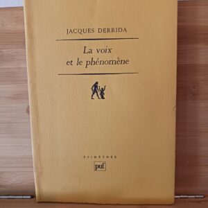 La voix et phénomène