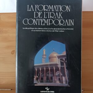 La formation de l'Irak contemporain