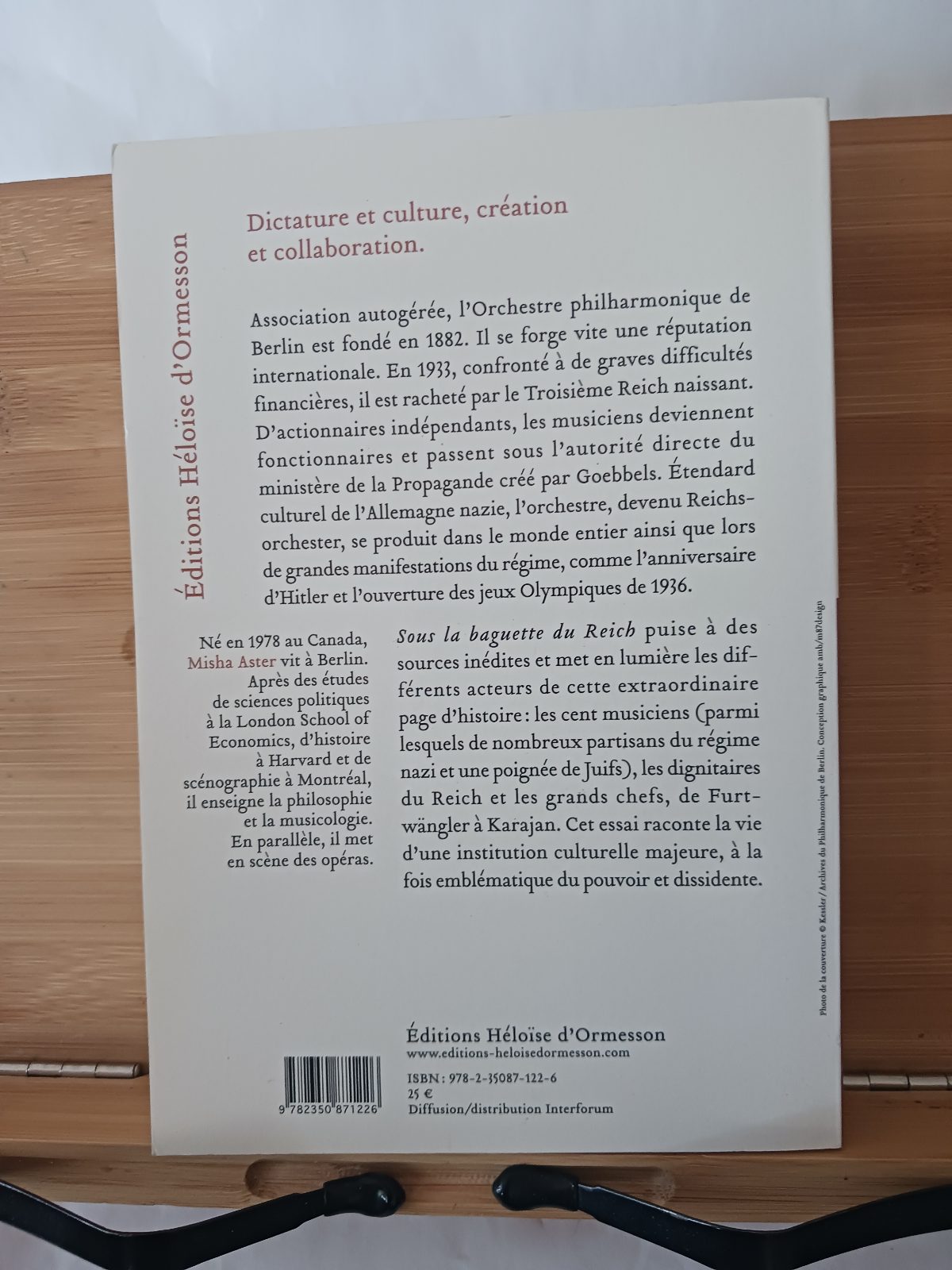 Sous la baguette du Reich : le Philharmonique de Berlin et le national-socialisme – Image 2