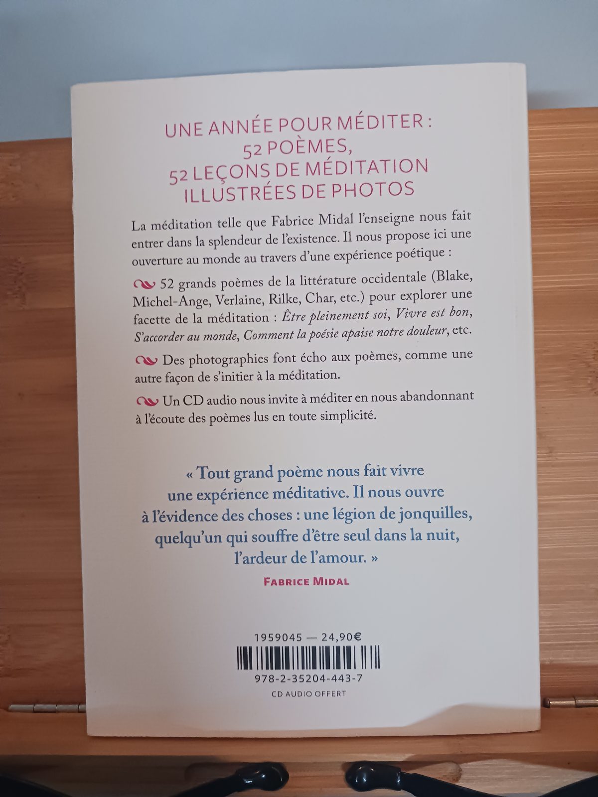 Être au monde : 52 poèmes pour apprendre à méditer – Image 2