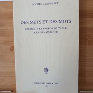Des mets et des mots