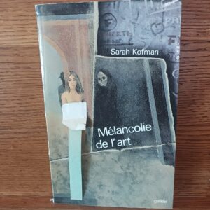 Mélancolie de l'art