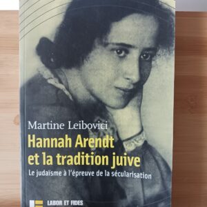 Hannah Arendt et la tradition juive