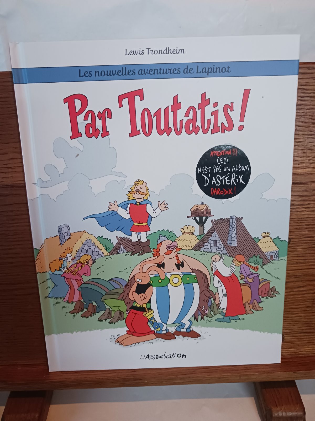 Les Nouvelles Aventures De Lapinot - Tome 6 - Par Toutatis ! - 9782844148964 Lewis Trondheim