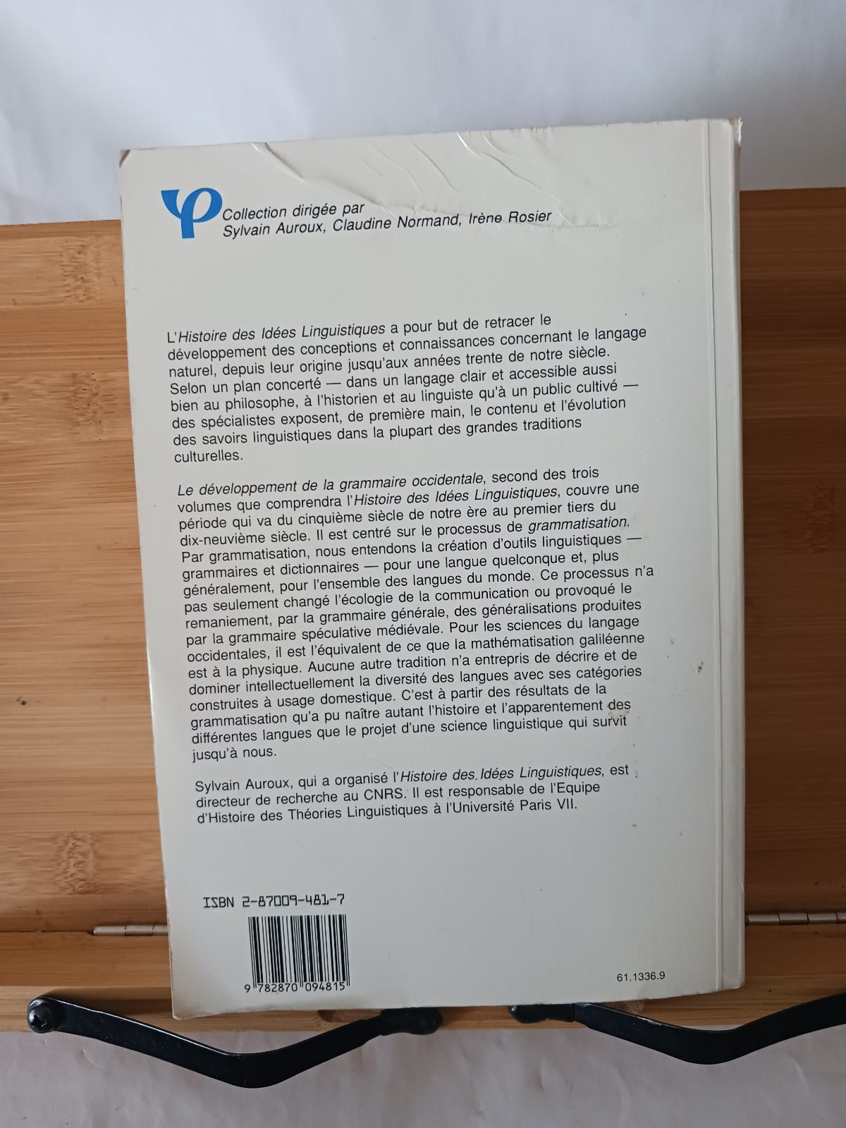 Histoire des idées linguistiques – Image 2
