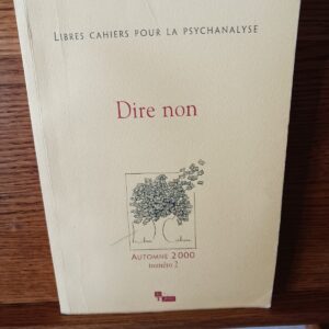 Libres cahiers pour la psychanalyse nø2 2000