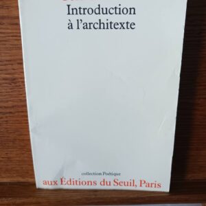Introduction à l'architexte