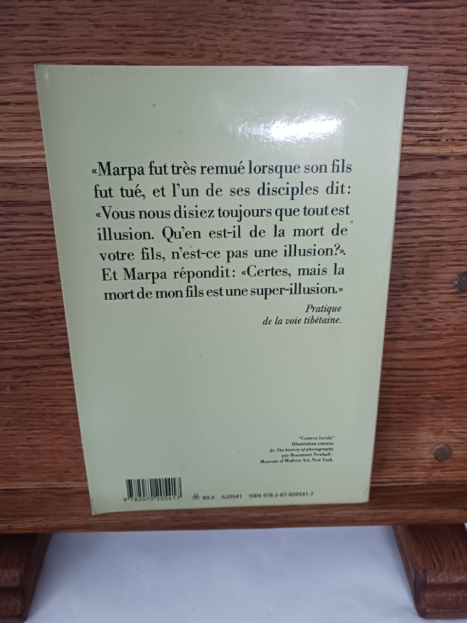 La Chambre claire - Note sur la photographieRoland Barthes 9782070205417 – Image 2