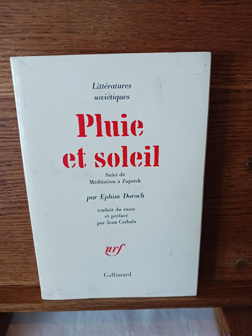 Pluie et Soleil - Méditation à Zagorsk