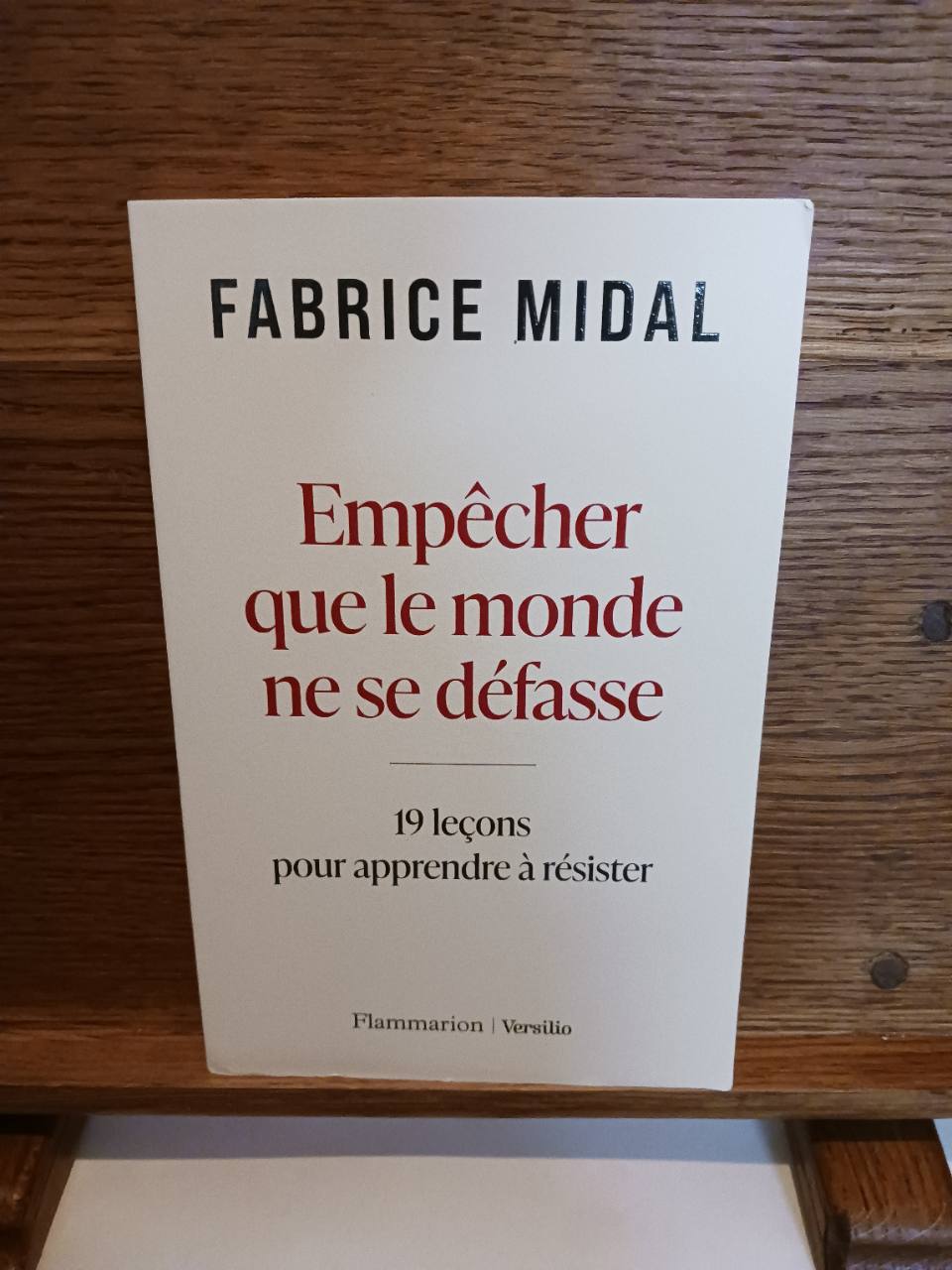 Empêcher que le monde ne se défasse : 19 leçons pour apprendre à résister
