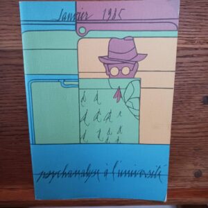 Psychanalyse à l'Université, janvier 1985