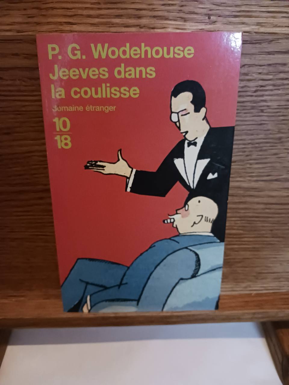 Jeeves dans la coulisse