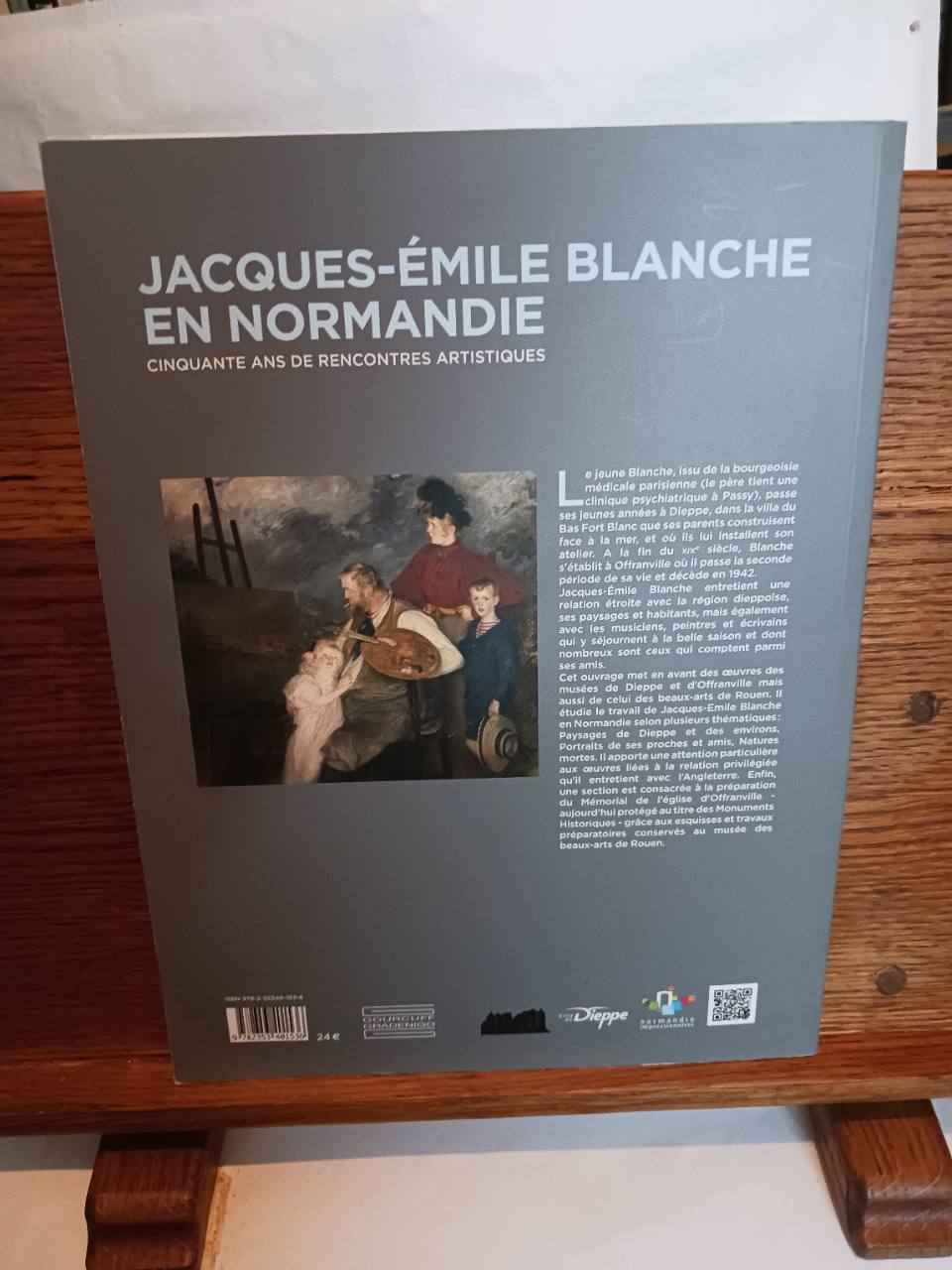 Jacques-Émile Blanche en Normandie : cinquante ans de rencontres artistiques : [exposition, Dieppe,… – Image 2