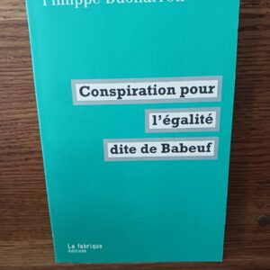 Conspiration pour l'égalité dite de Babeuf