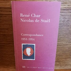 Correspondance : 1951-1954
