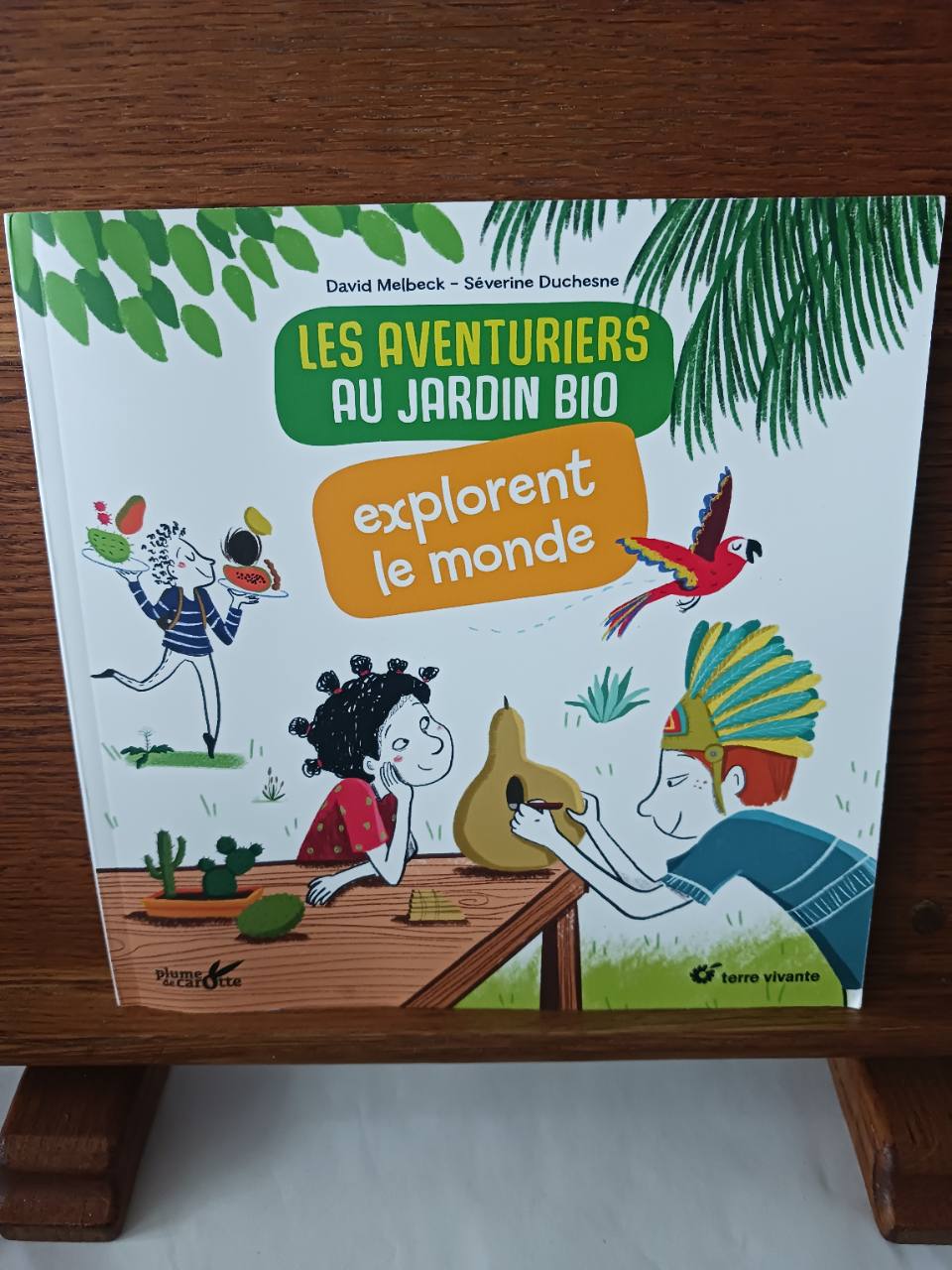 Les aventuriers au jardin bio explorent le monde