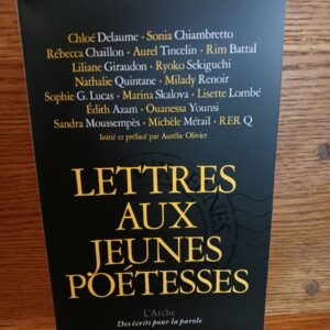 Lettres aux jeunes poétesses