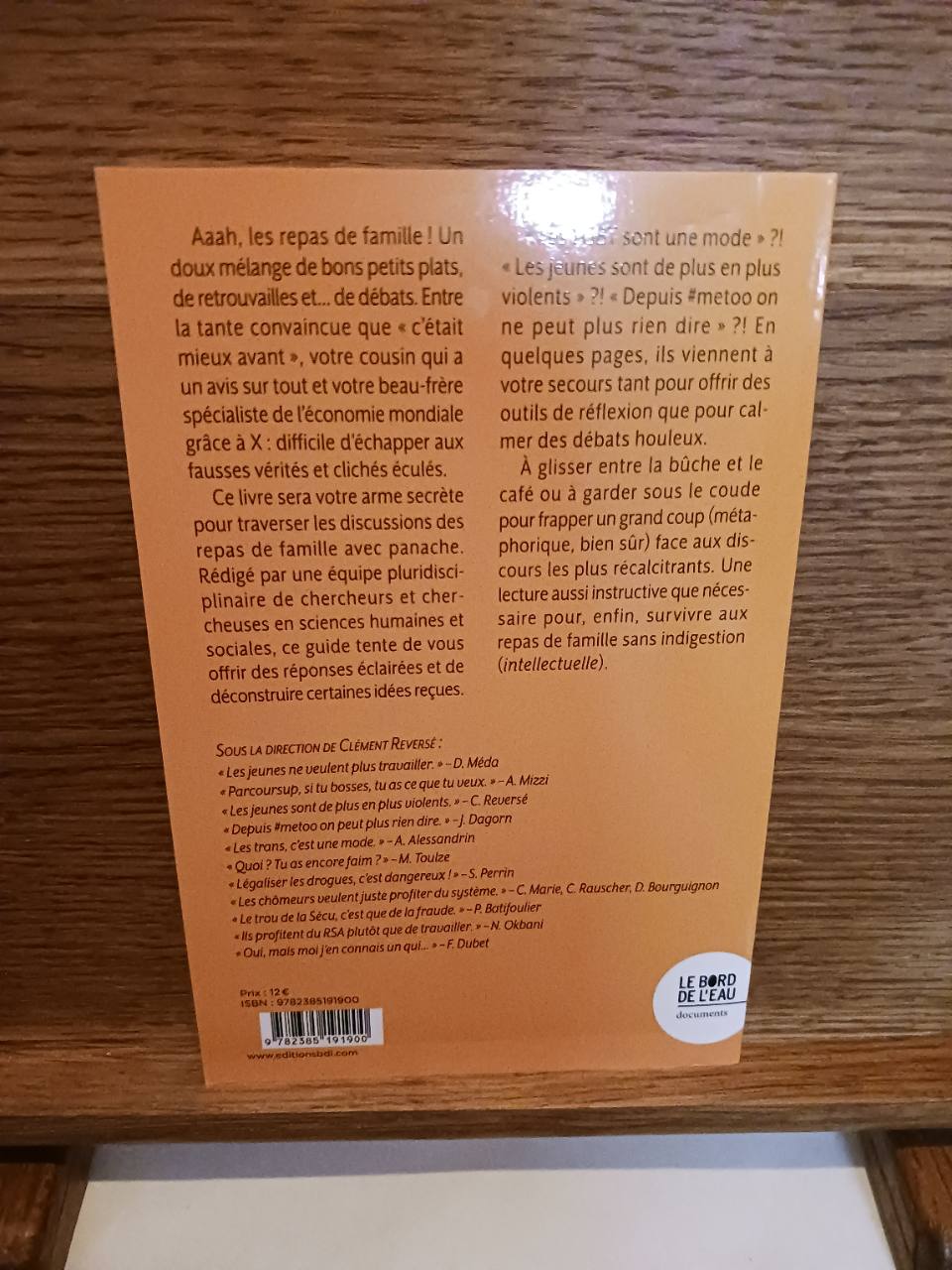 Petit guide de survie aux discussions des repas de famille – Image 2