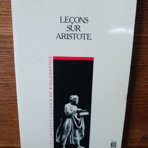 Leçons sur Aristote