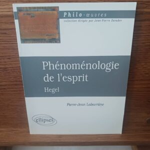 Phénoménologie de l'esprit, Hegel
