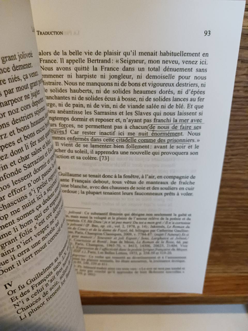 La prise d'Orange : chanson de geste, fin XIIe-début XIIIe siècle (Éd. bilingue) texte établi, trad… – Image 3