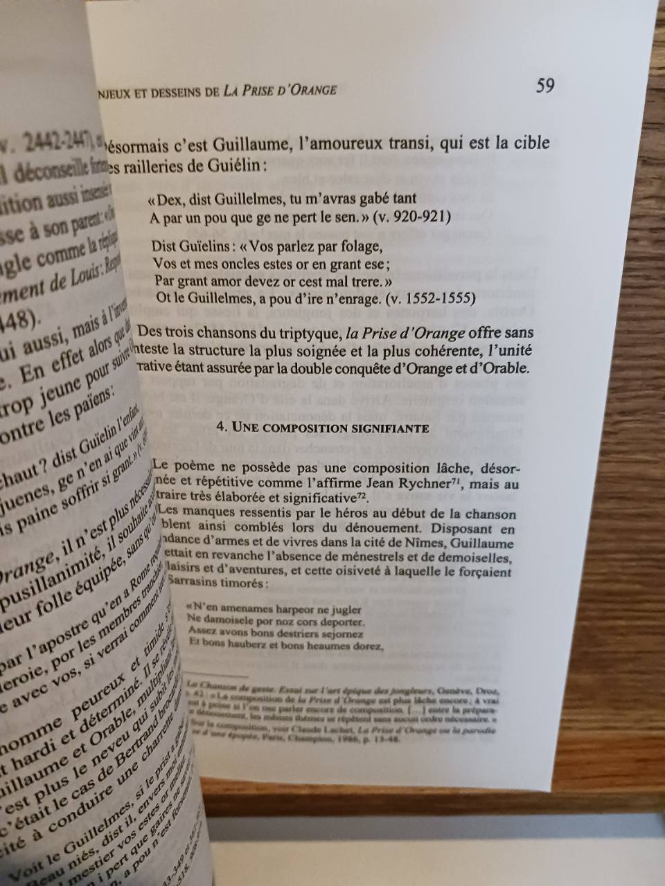 La prise d'Orange : chanson de geste, fin XIIe-début XIIIe siècle (Éd. bilingue) texte établi, trad… – Image 4