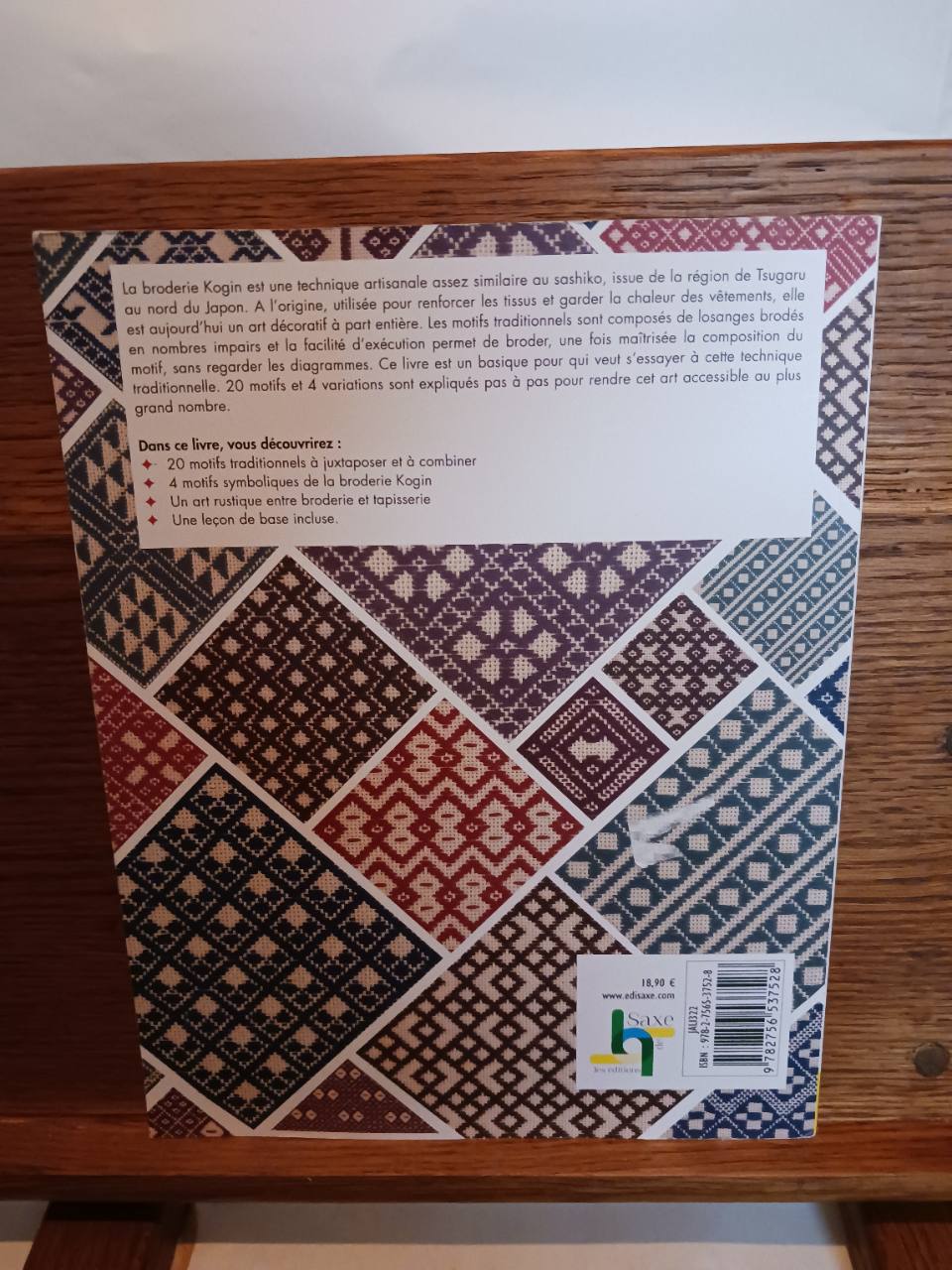 88 motifs de broderie kogin : motifs traditionnels à juxtaposer et à combiner : leçon de base inclu… – Image 2