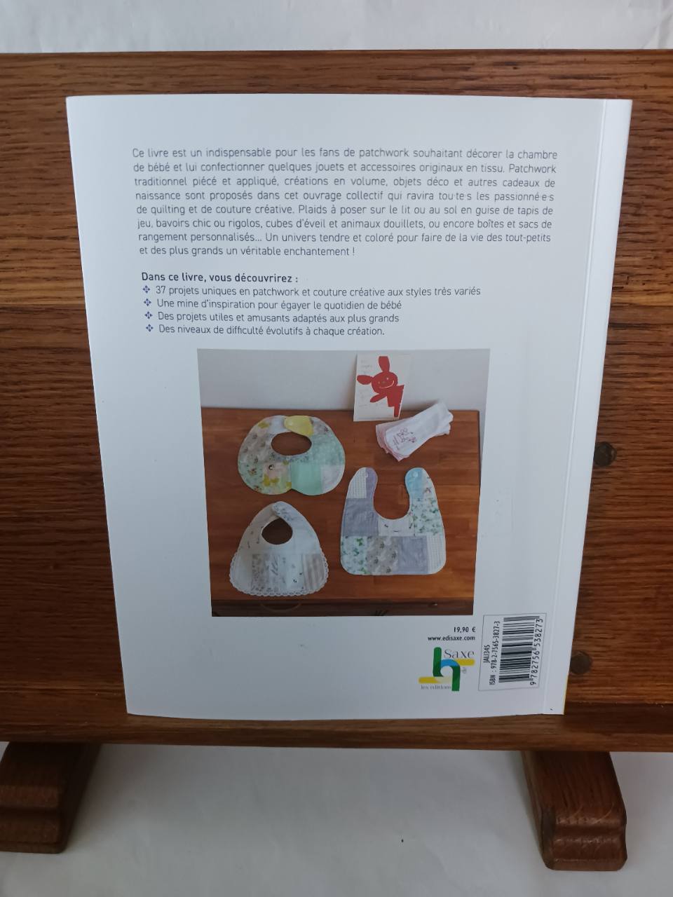 Patchwork pour bébés & enfants : 37 projets déco, jouets et accessoires en couture créative et patc… – Image 2