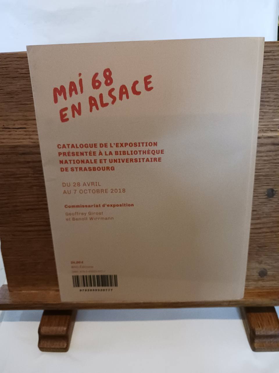 Mai 68 en Alsace : [exposition, Bibliothèque nationale et universitaire de Strasbourg, 28 avril-7 o… – Image 2