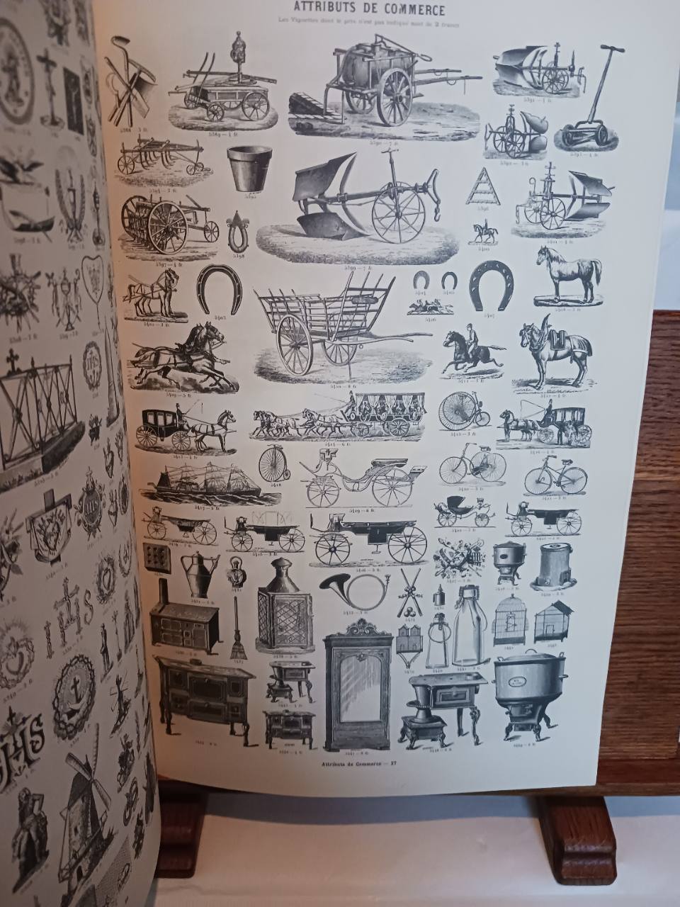 Vignettes, ornements, attributs de commerce, culs-de-lampe, allégories, sujets divers, passe-partou… – Image 3