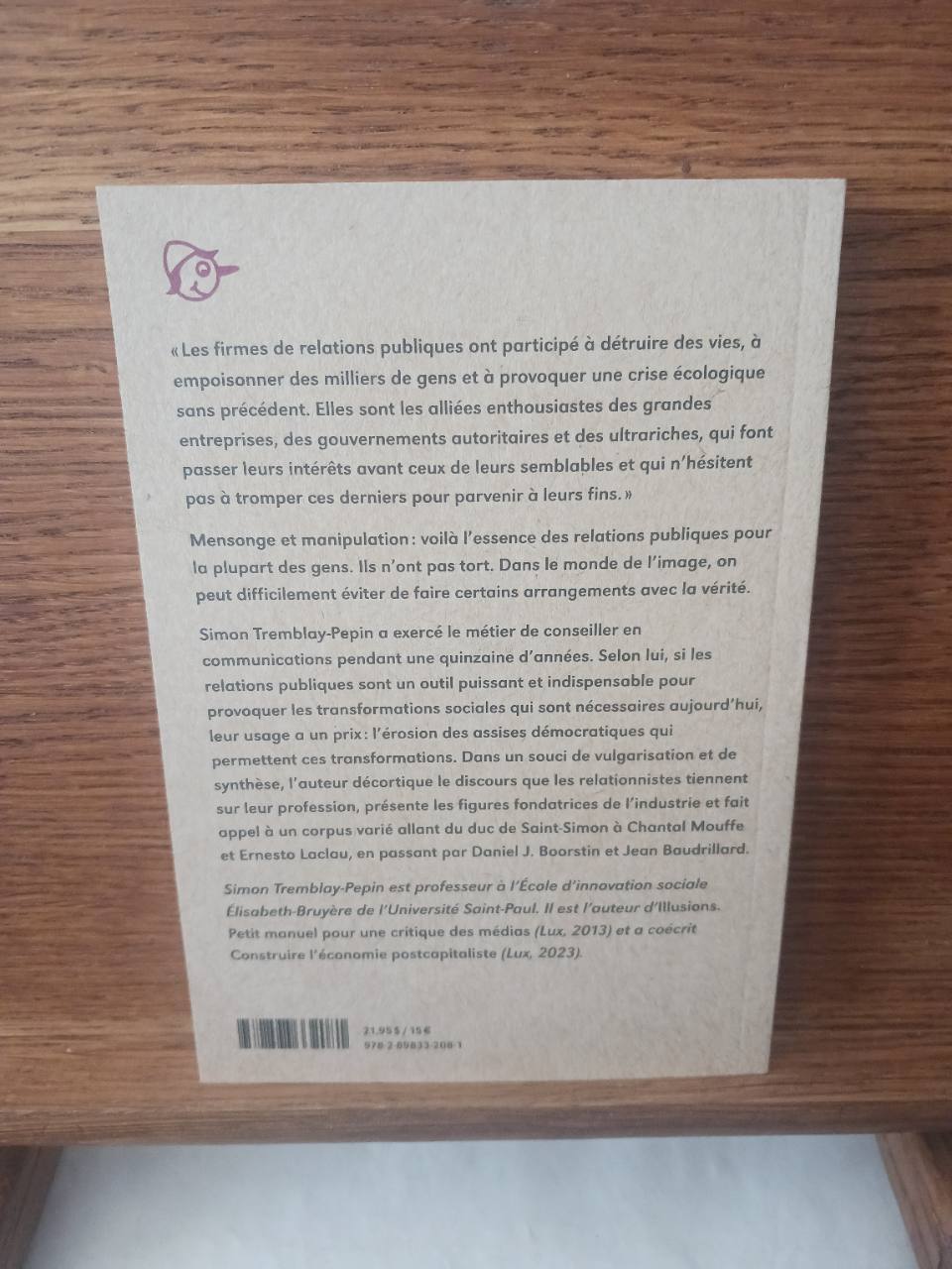 Intrigues : petit manuel pour une critique des relations publiques – Image 2