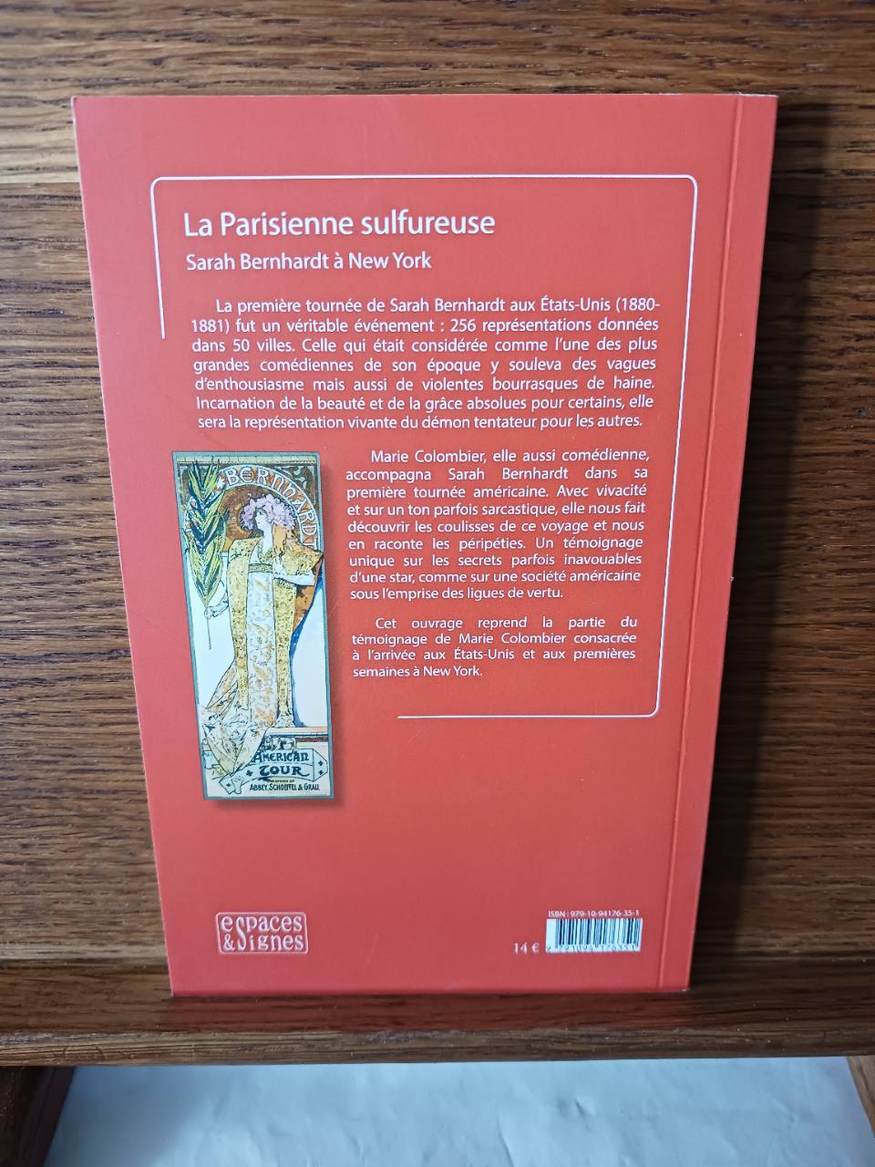 La Parisienne sulfureuse - Sarah Bernhardt à New York Marie Colombier – Image 2