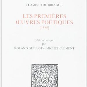 Les premières œuvres poétiques (1585)