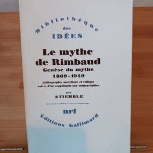 Le mythe de Rimbaud