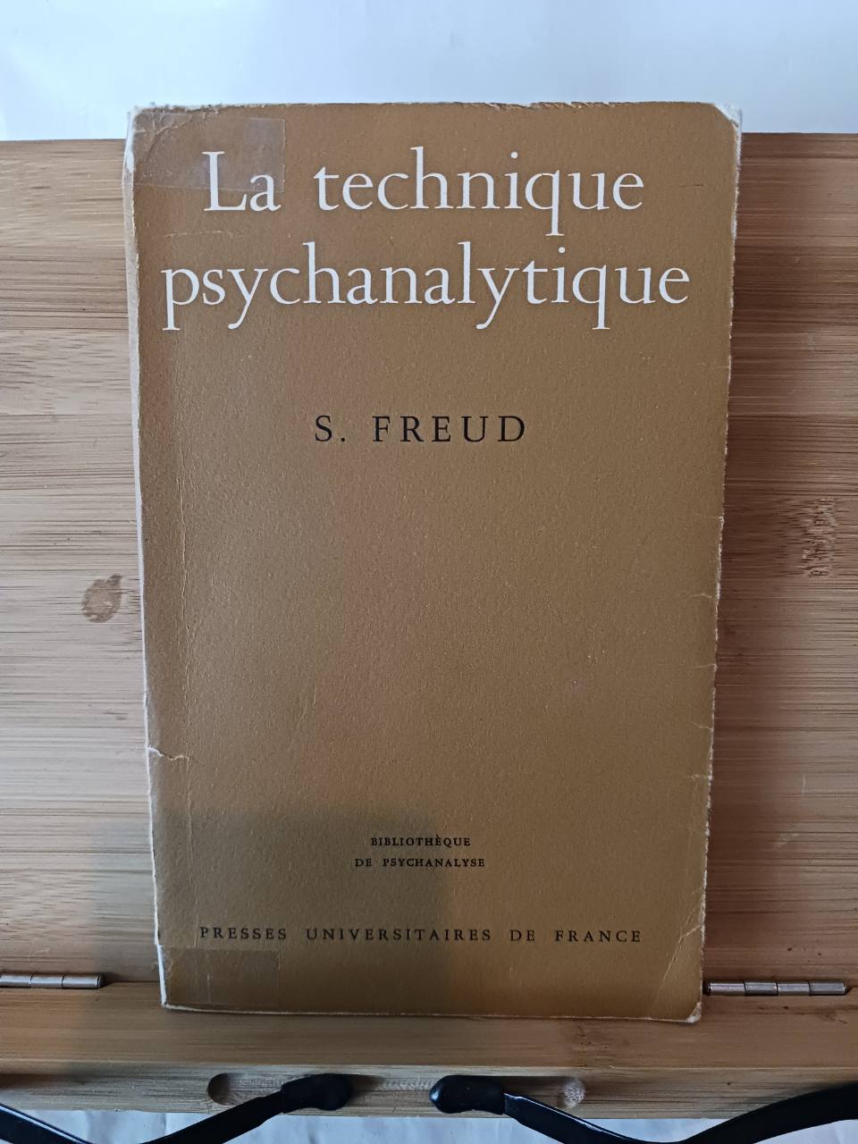 La technique psychanalytique - S. Freud
