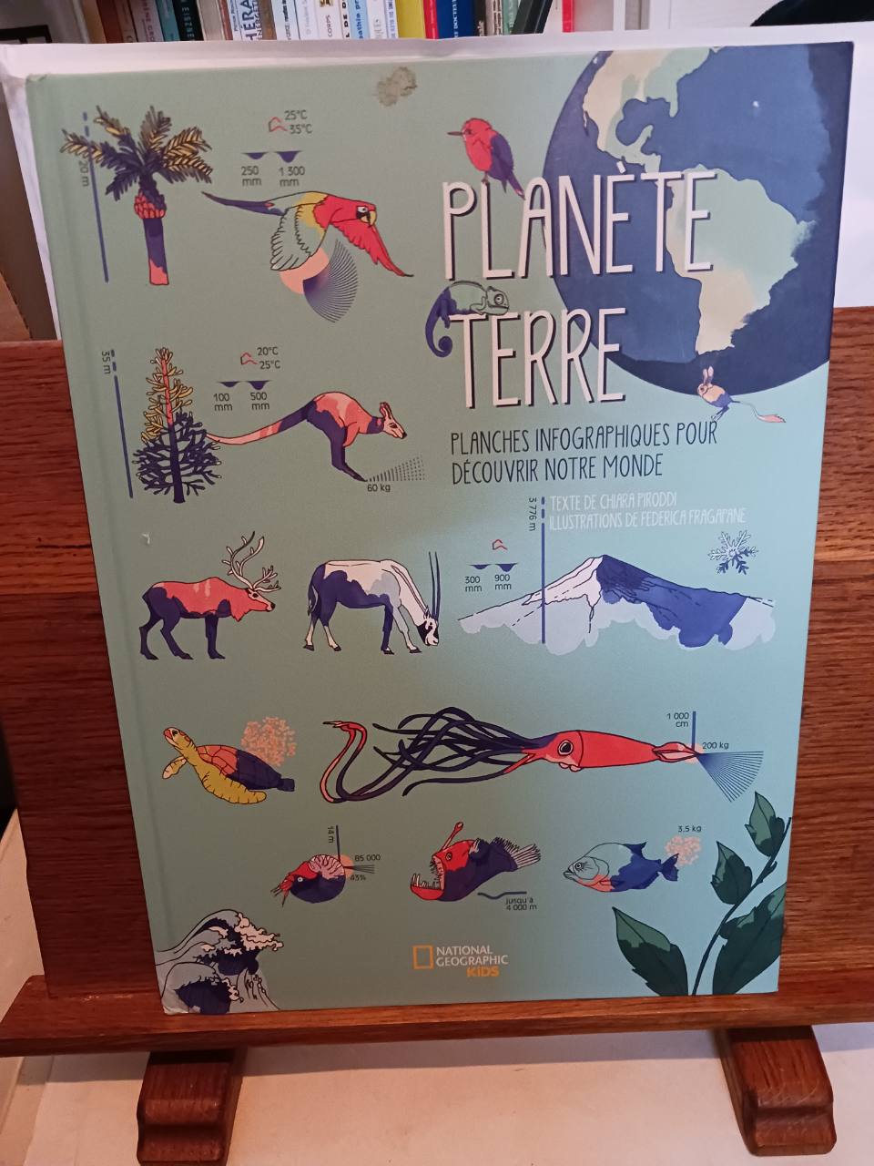 Planète Terre - Planches infographiques pour découvrir notre monde