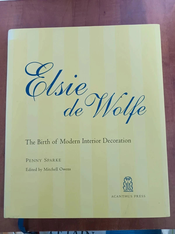 Elsie de Wolfe ; the birth of modern interior decoration Pen