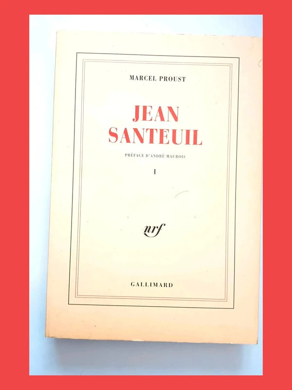Jean Santeuil Marcel Proust 9782070252824