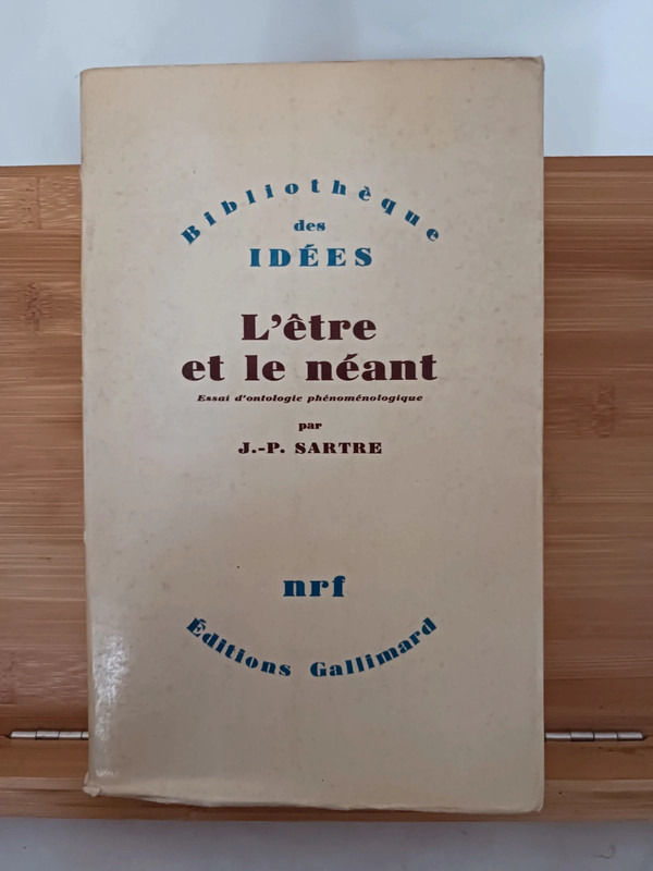 L'Etre Et Le Neant - 9782070257577 Jean-Paul Sartre