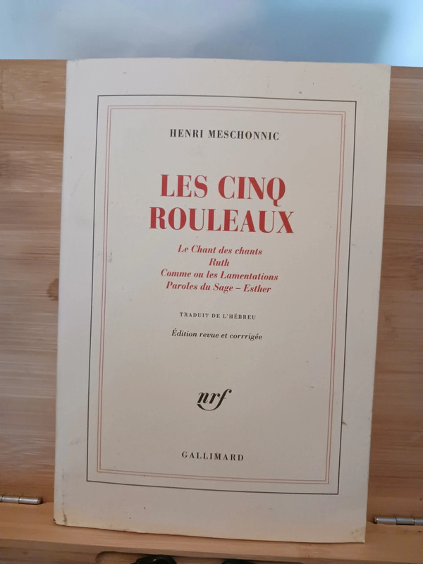 Les Cinq Rouleaux - 978-2-07-027211-2