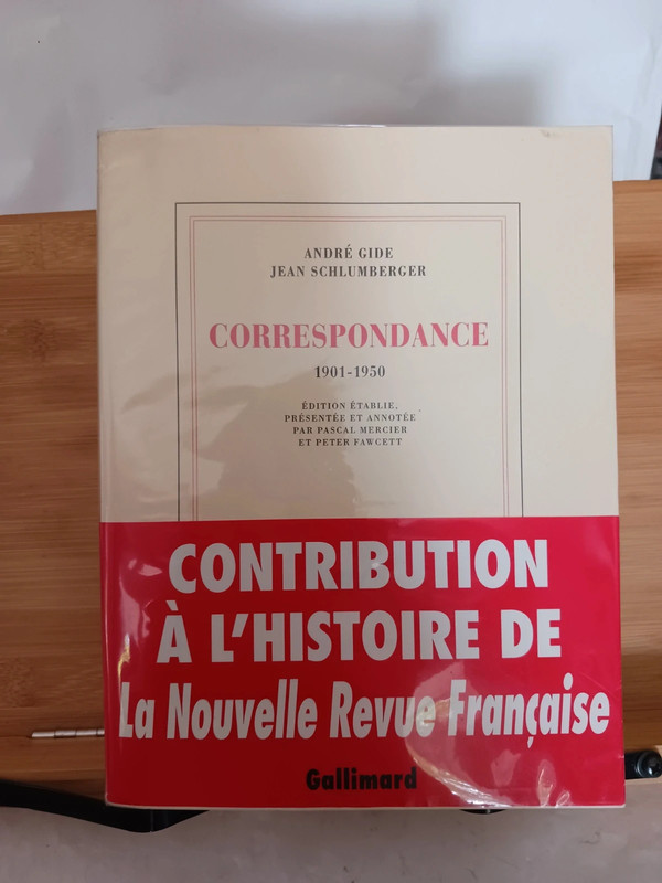 Correspondance - (1901-1950) - 978-2-07-073122-0 André Gide