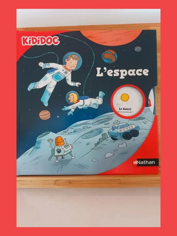 L'espace - Livre animé Kididoc - dès 5 ans Marie Kolaczek