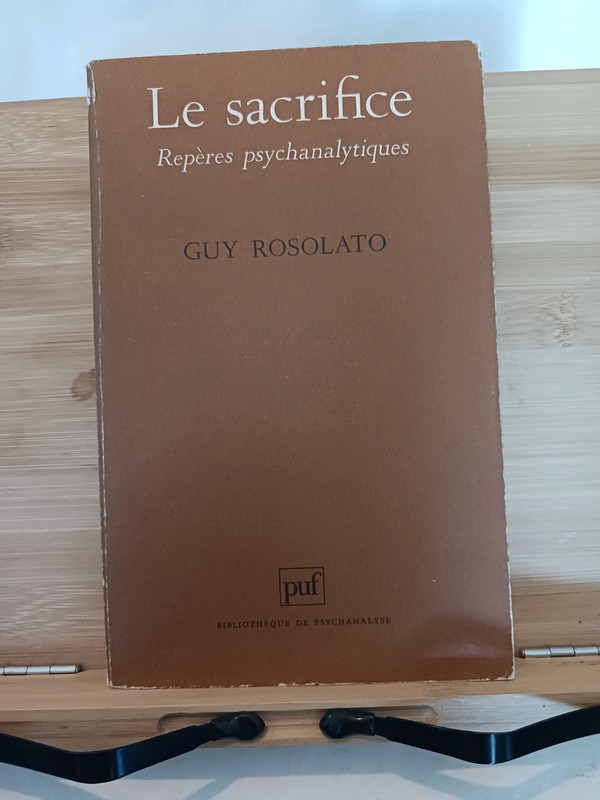 Le sacrifice - Repères psychanalytiques - 978-2-13-040278-7 