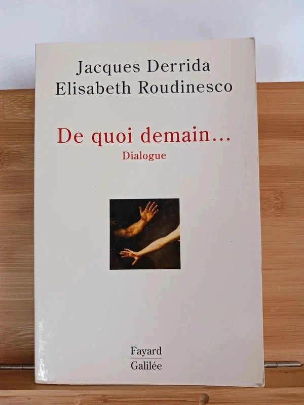 De quoi demain .Dialogue - 9782213607078 Elisabeth Roudinesc