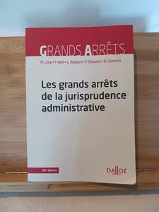 Les grands arrêts de la jurisprudence administrative Marceau