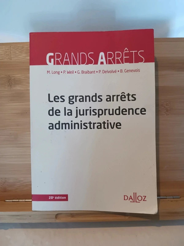Les grands arrêts de la jurisprudence administrative Marceau