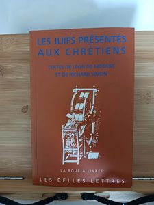 Les Juifs Presentes Aux Chretiens - 978-2-251-33934-4