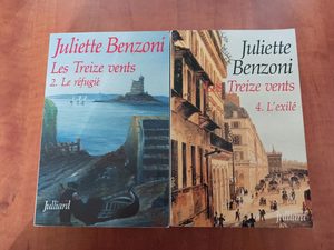 Les treize vents tomes 2 et 4 - J. Benzoni